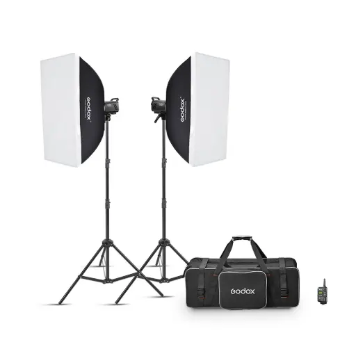 [GODOX] GODOX MS200-E 2KIT  Flash Studio Lighting