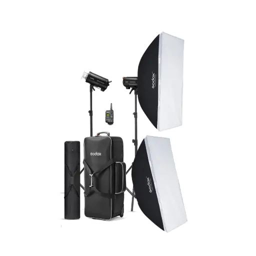 [GODOX] GODOX QT400IIIM-E Quicker Studio Flash 2KIT