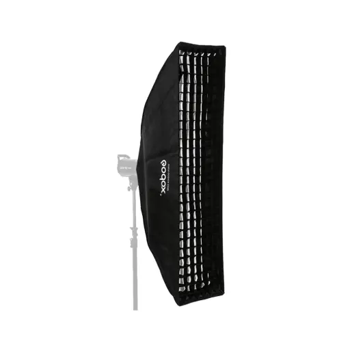 [GODOX] GODOX SB-FW35160 Softbox with Grid Bowen's mount aluminum ring adaptors 35x160cm