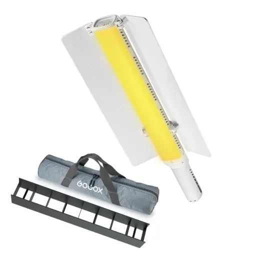 [GODOX - KIT ONLY] GODOX LC1000Bi 100w LED Light Stick Lighting with Grid