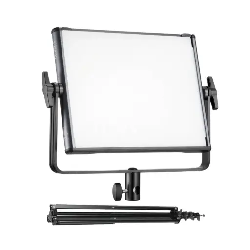 [GODOX - KIT ONLY] GODOX LDX50R RGB LED Light Panel 35.7 x 30.5cm with Light Stand