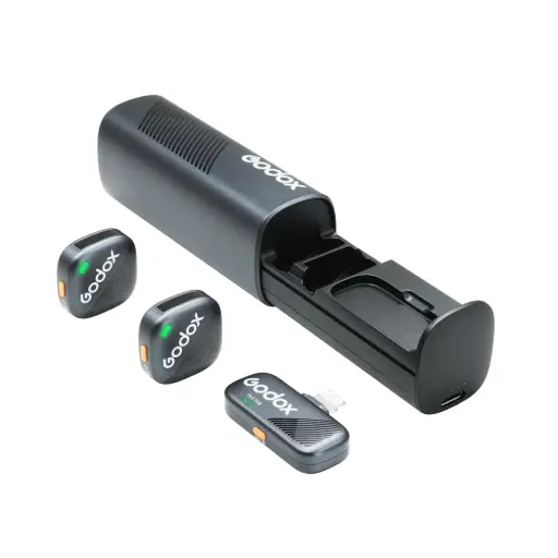 [GODOX-NECK MIC] GODOX Cube-SL kit2 2peraon Wireless Microphone System Lightning