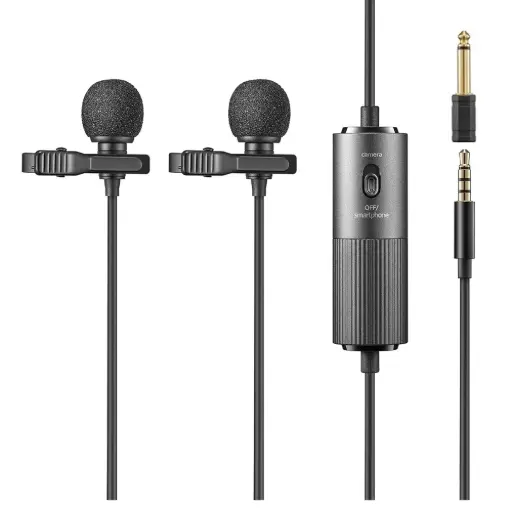 [GODOX-NECK MIC] GODOX LMD-40C Dual Omnidirectional Lavalier Microphone