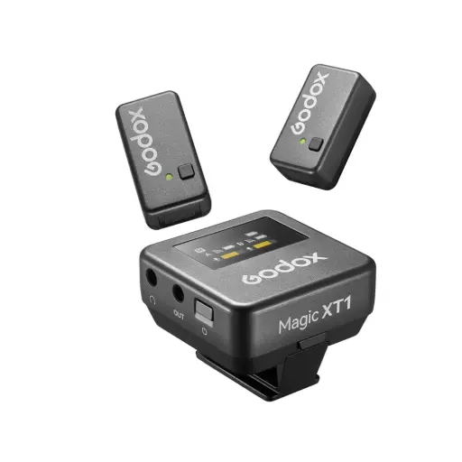 [GODOX-NECK MIC] GODOX Magic XT1- 2-Person Wireless Microphone System for Type-c & iPhone (ALL-PORPOSE KIT) (2.4 GHz) (Neck Mic.)