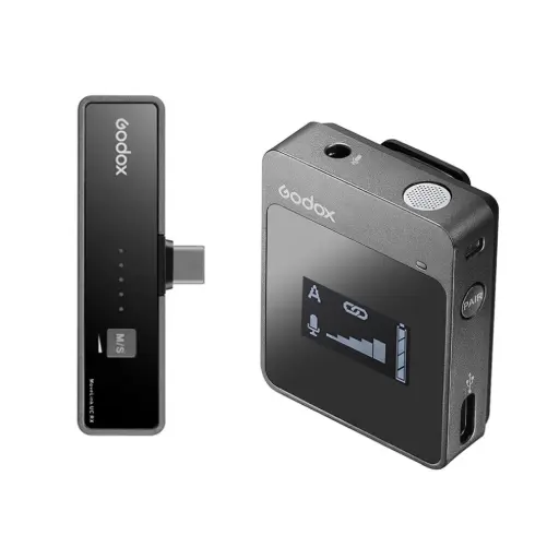 [GODOX-NECK MIC] GODOX MoveLink UC1 Compact Digital Wireless Microphone System with USB Type-C (2.4 GHz) (Neck mic. Wireless)