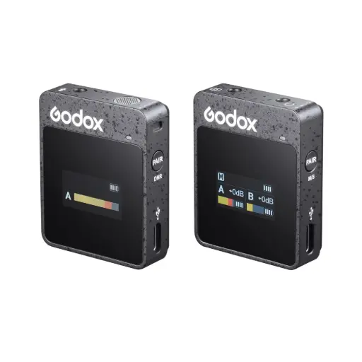 [GODOX-NECK MIC] Godox MoveLink II M1 Compact Wireless Microphone System with 3.5mm (2.4 GHz) ONE PERSONE (Neck mic. Wireless)