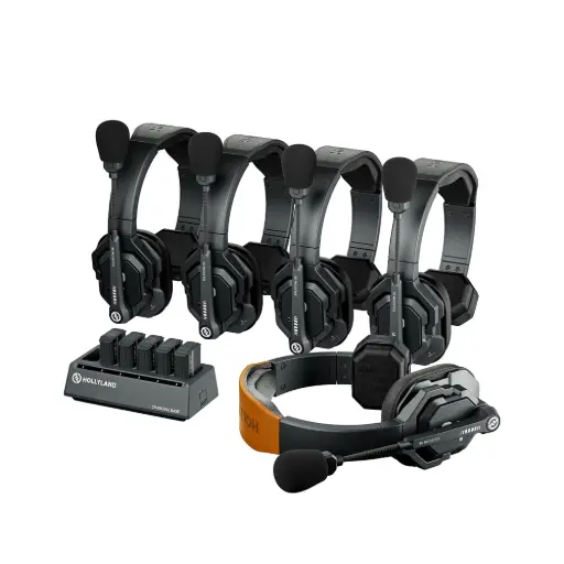 [HOLLYLAND] Hollyland Solidcom SE-6S 6-Person Wireless Headset Intercom System