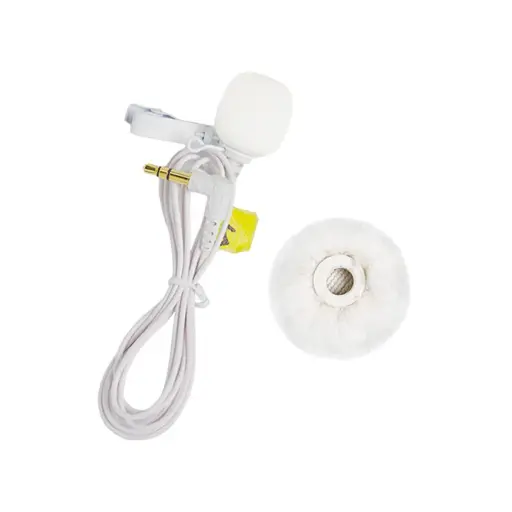 [HOLLYLAND] HOLLYLAND LARK MAX Omnidirection Lavalier Microphone (White)